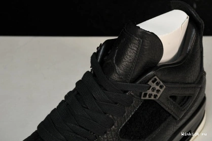 4 Retro Black Hair Pony Jordan 0727